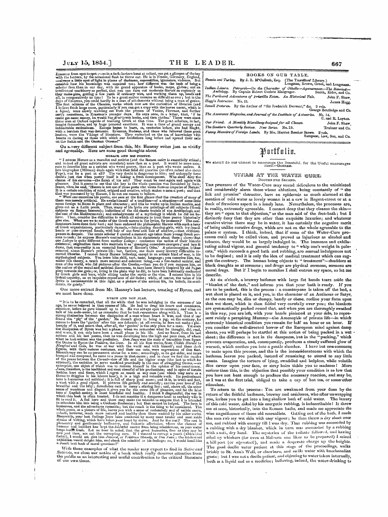 Leader (1850-1860): jS F Y, 1st edition: 19