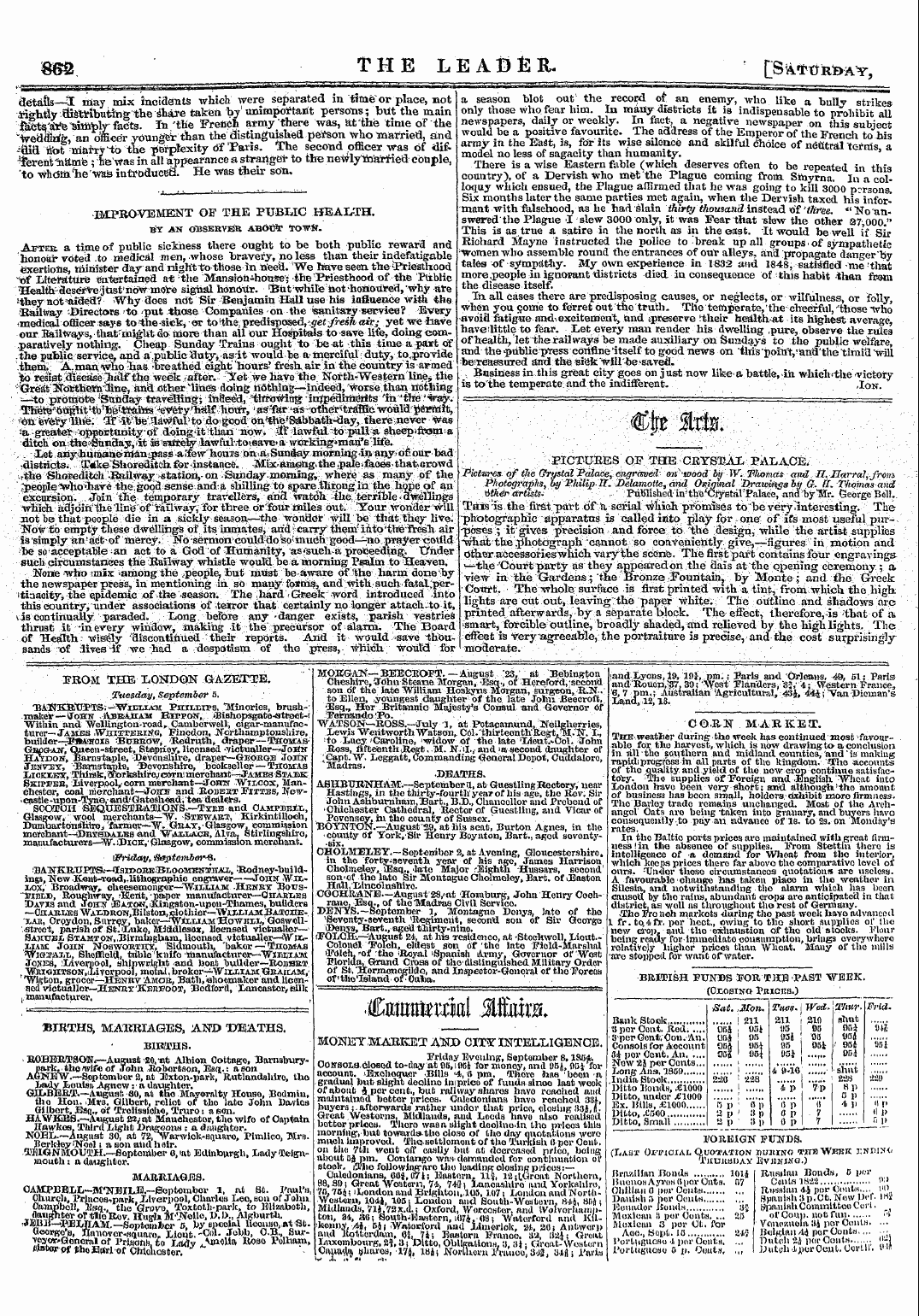 Leader (1850-1860): jS F Y, Town edition - Untitled Article