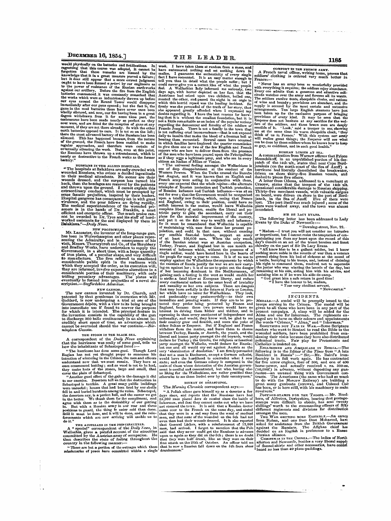 Leader (1850-1860): jS F Y, 1st edition - Untitled Article