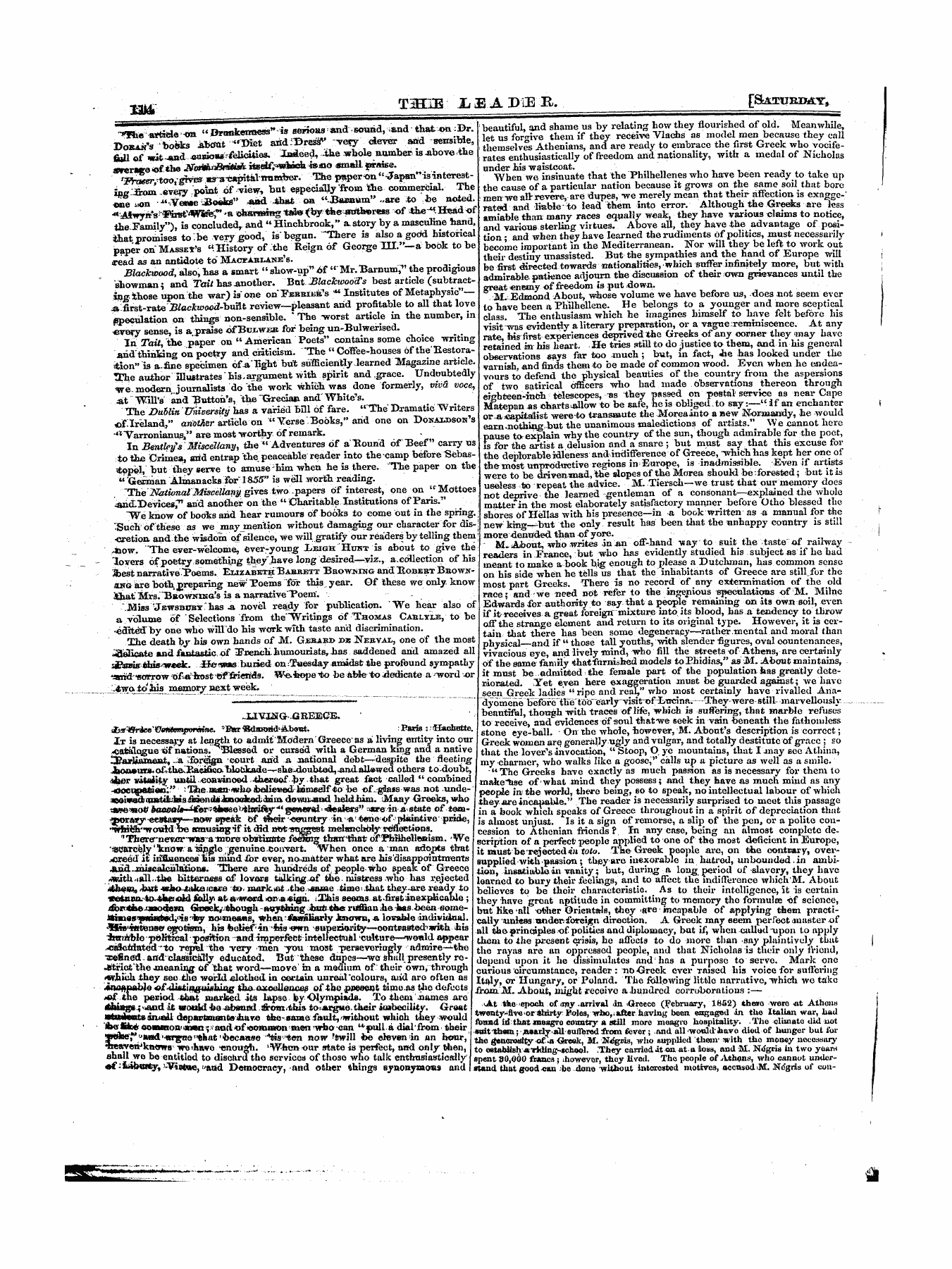 Leader (1850-1860): jS F Y, 1st edition: 18