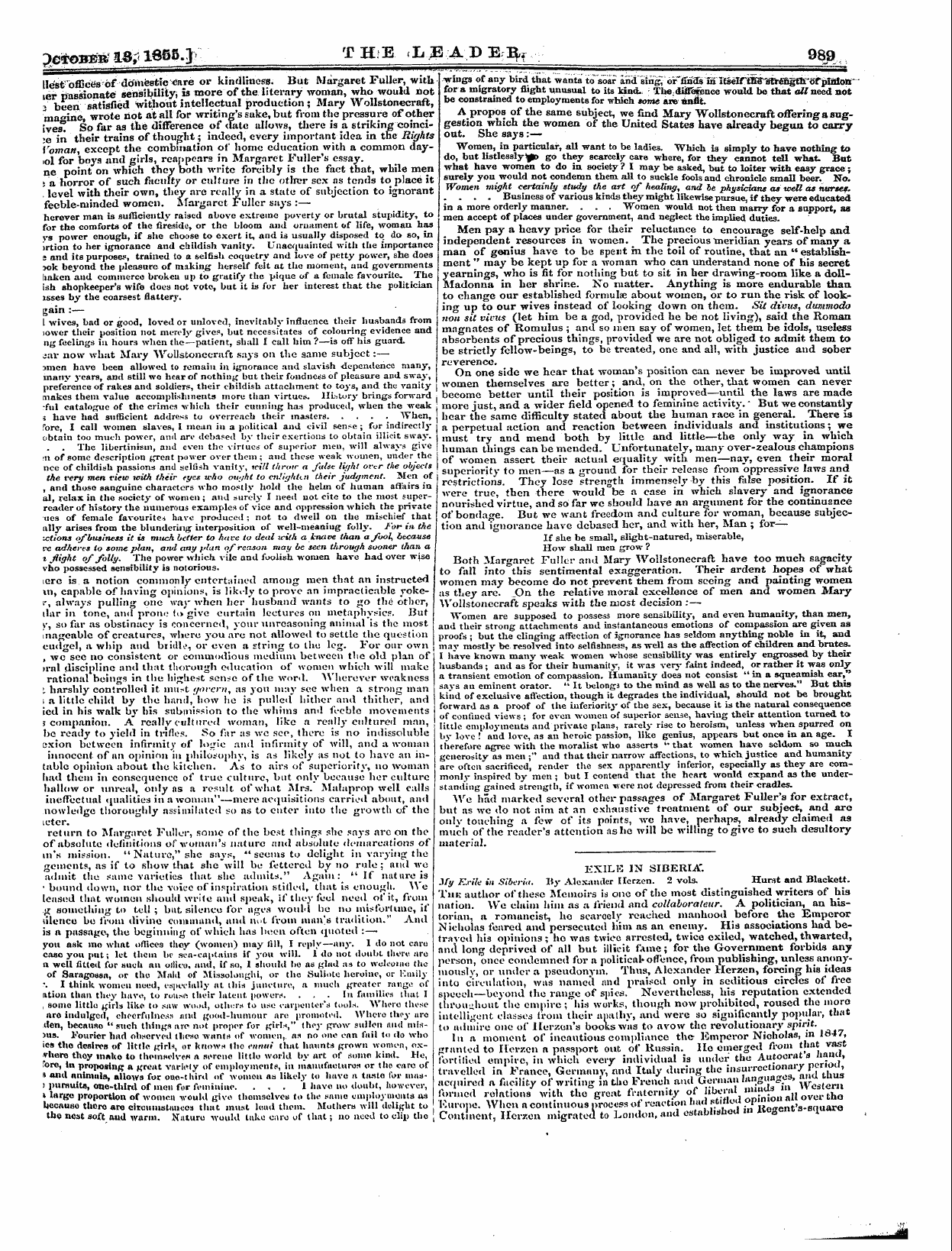 Leader (1850-1860): jS F Y, 1st edition: 17