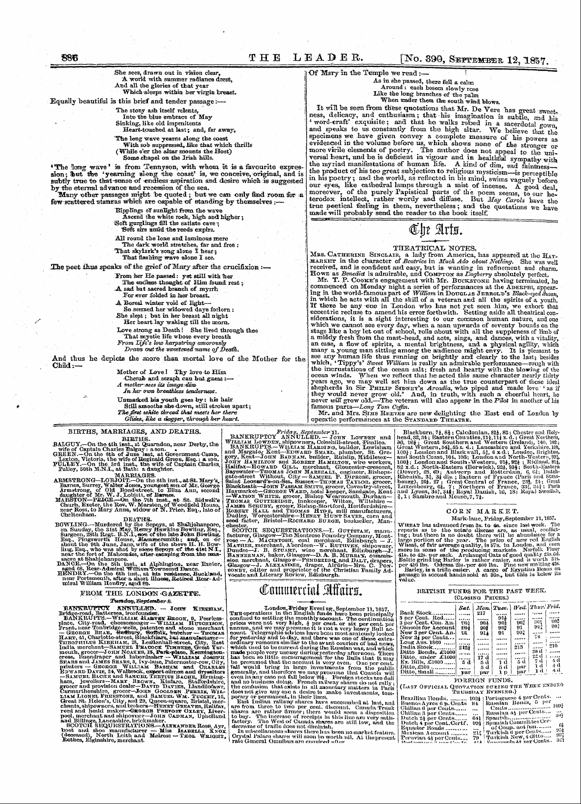 Leader (1850-1860): jS F Y, 1st edition - ^ \. R-I T Hs[Bl}£ ^Ltt0» »