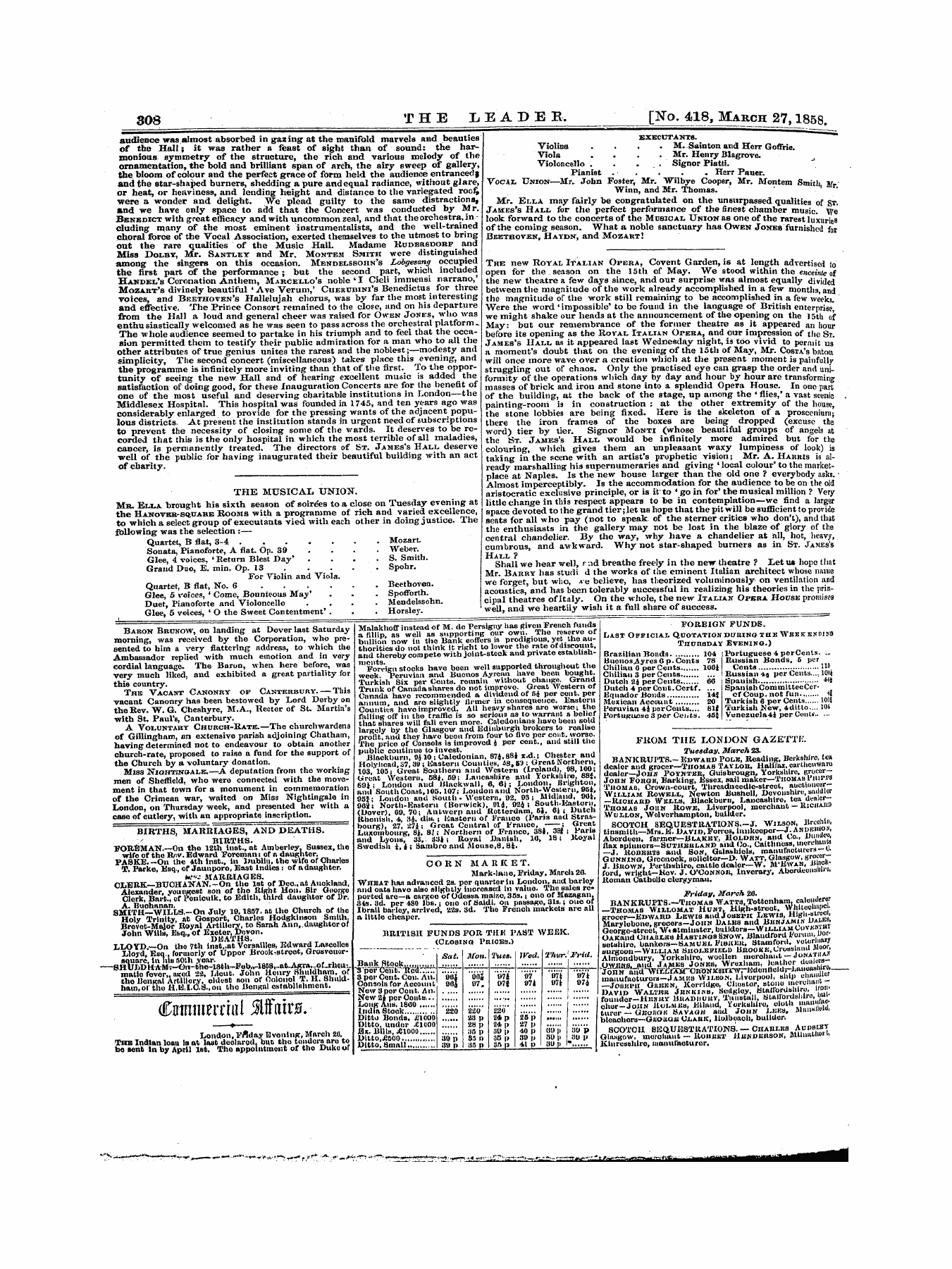 Leader (1850-1860): jS F Y, 1st edition - Untitled Article