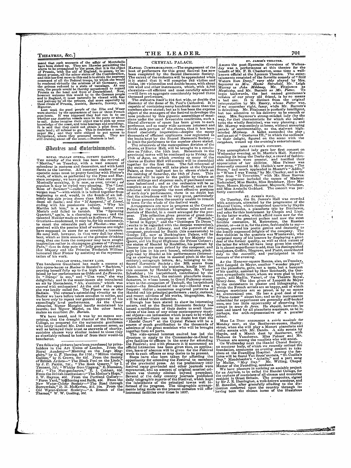 Leader (1850-1860): jS F Y, 1st edition - Untitled Article