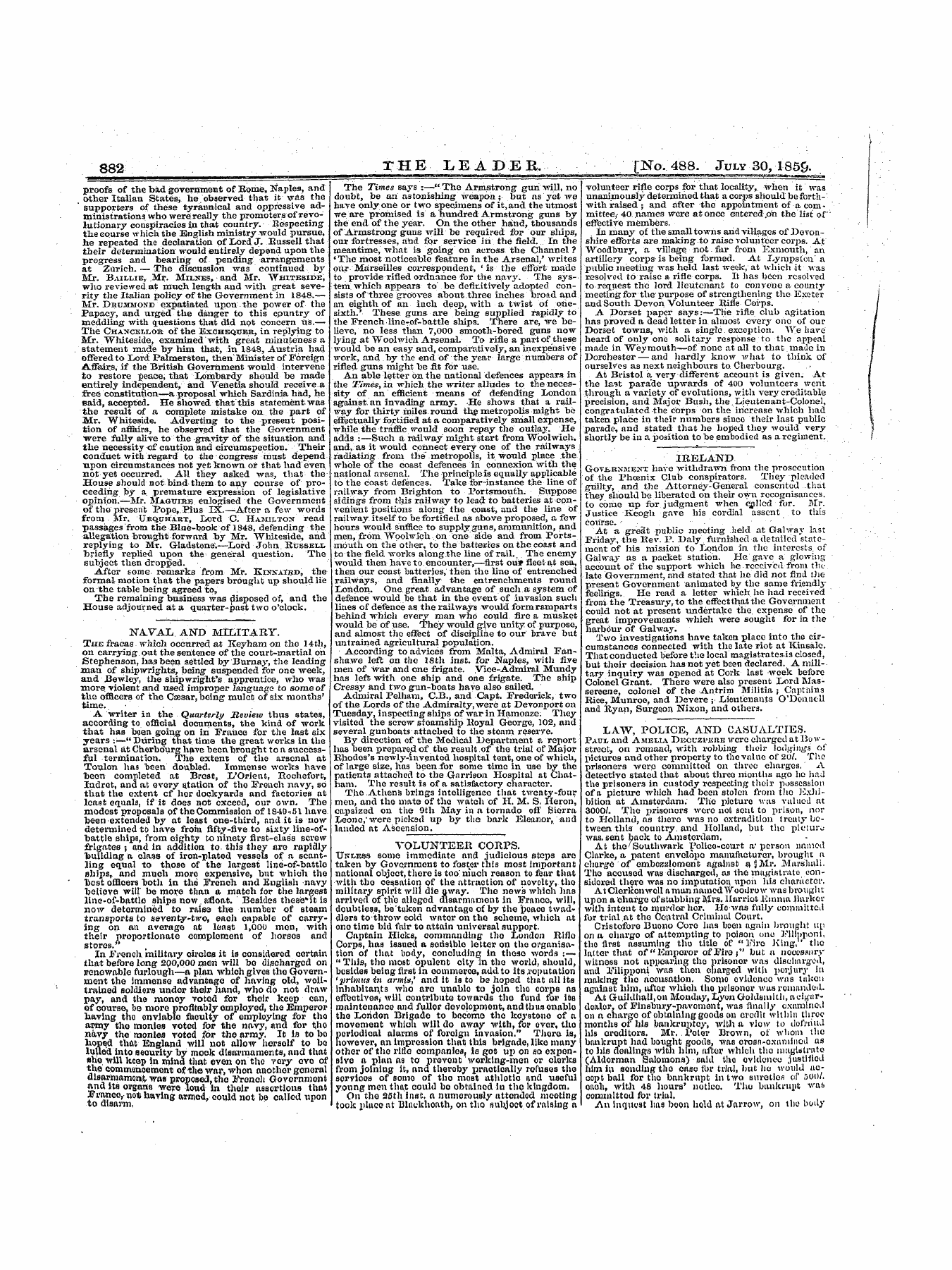 Leader (1850-1860): jS F Y, 1st edition - Untitled Article