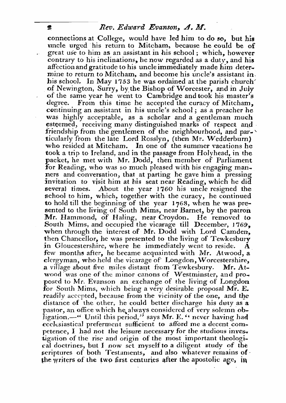 Monthly Repository (1806-1838) and Unitarian Chronicle (1832-1833): F Y, 1st edition - Untitled Article