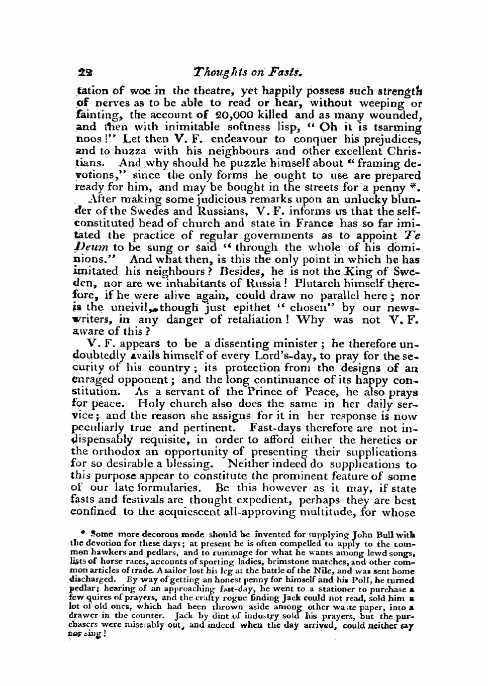 Monthly Repository (1806-1838) and Unitarian Chronicle (1832-1833): F Y, 1st edition - Untitled Article