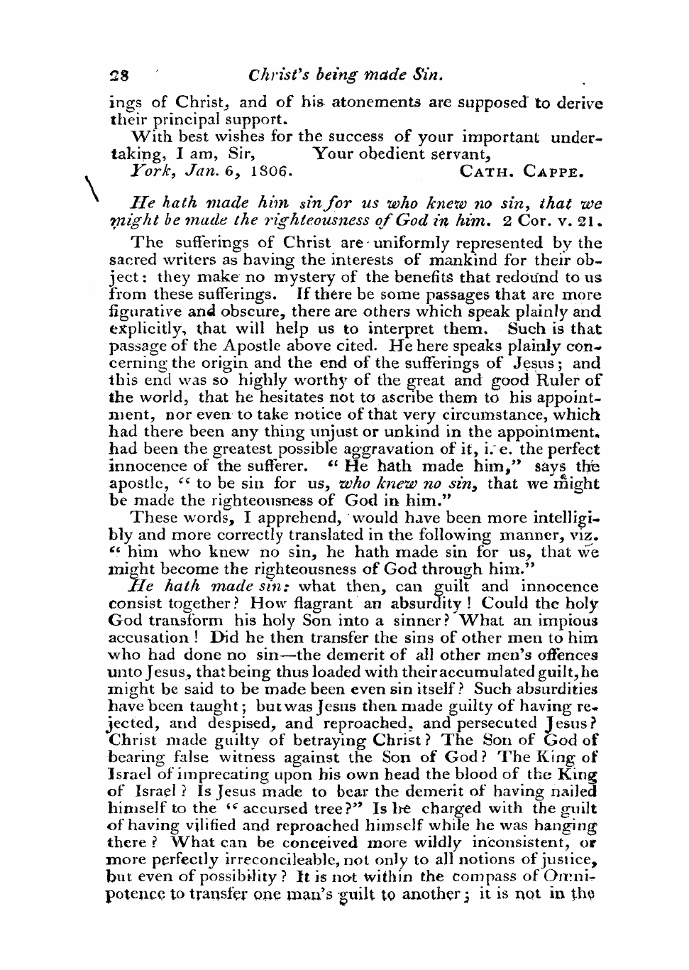 Monthly Repository (1806-1838) and Unitarian Chronicle (1832-1833): F Y, 1st edition: 28