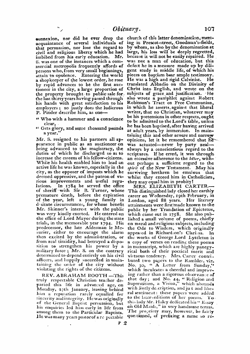 Monthly Repository (1806-1838) and Unitarian Chronicle (1832-1833): F Y, 1st edition: 51