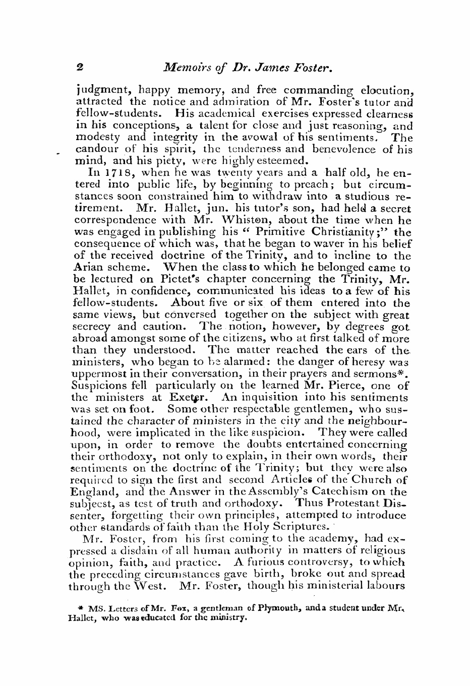 Monthly Repository (1806-1838) and Unitarian Chronicle (1832-1833): F Y, 1st edition: 2