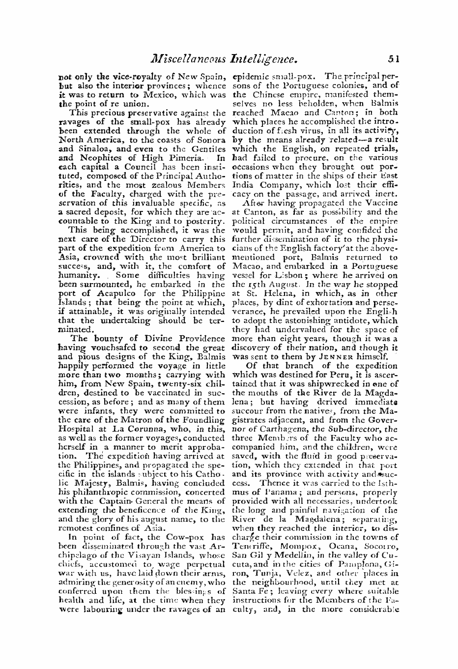 Monthly Repository (1806-1838) and Unitarian Chronicle (1832-1833): F Y, 1st edition: 51