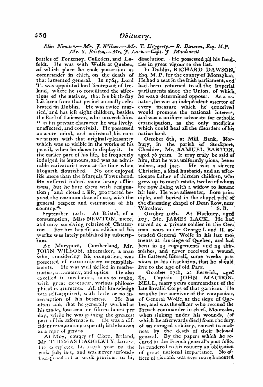 Monthly Repository (1806-1838) and Unitarian Chronicle (1832-1833): F Y, 1st edition - Untitled Article