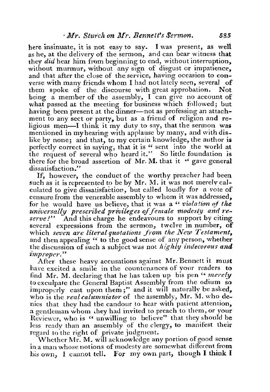 Monthly Repository (1806-1838) and Unitarian Chronicle (1832-1833): F Y, 1st edition: 21