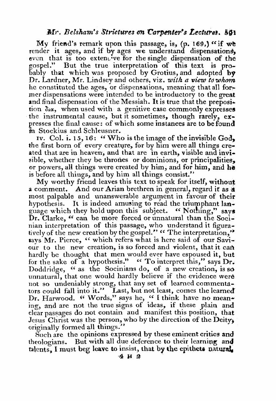 Monthly Repository (1806-1838) and Unitarian Chronicle (1832-1833): F Y, 1st edition: 27