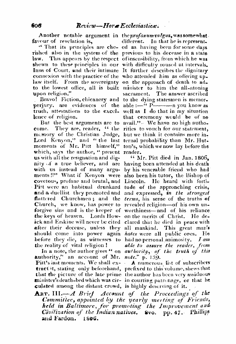 Monthly Repository (1806-1838) and Unitarian Chronicle (1832-1833): F Y, 1st edition: 42