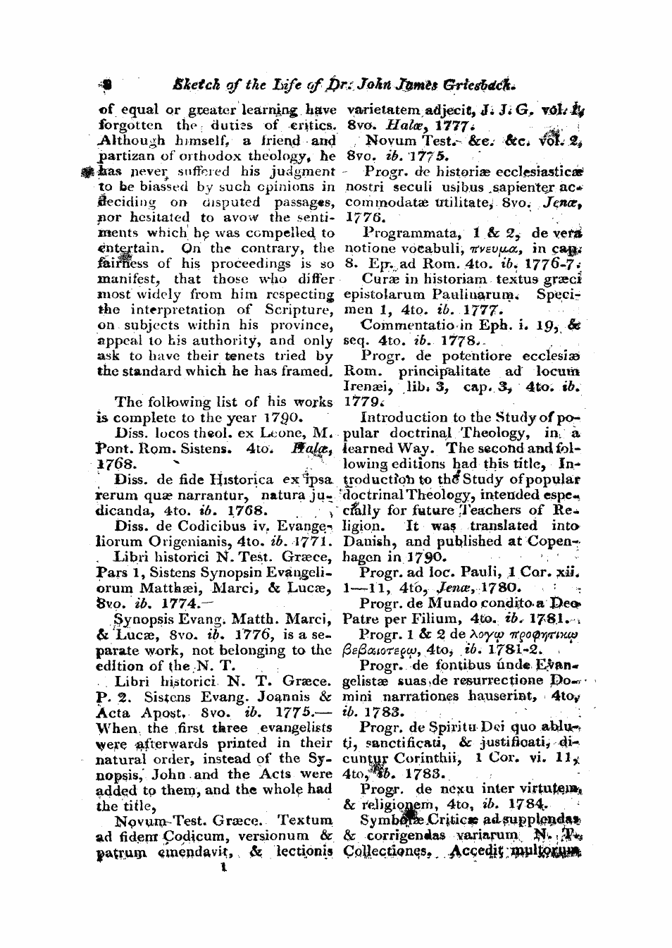 Monthly Repository (1806-1838) and Unitarian Chronicle (1832-1833): F Y, 1st edition: 8