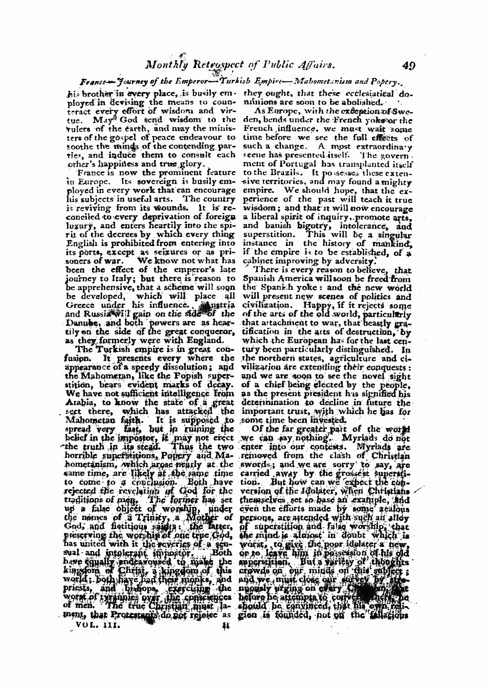 Monthly Repository (1806-1838) and Unitarian Chronicle (1832-1833): F Y, 1st edition - Untitled Article