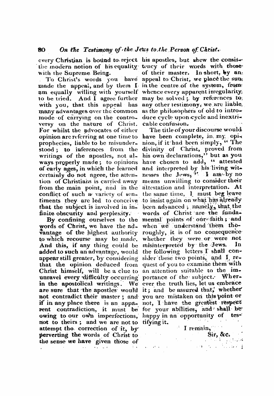 Monthly Repository (1806-1838) and Unitarian Chronicle (1832-1833): F Y, 1st edition - Untitled Article