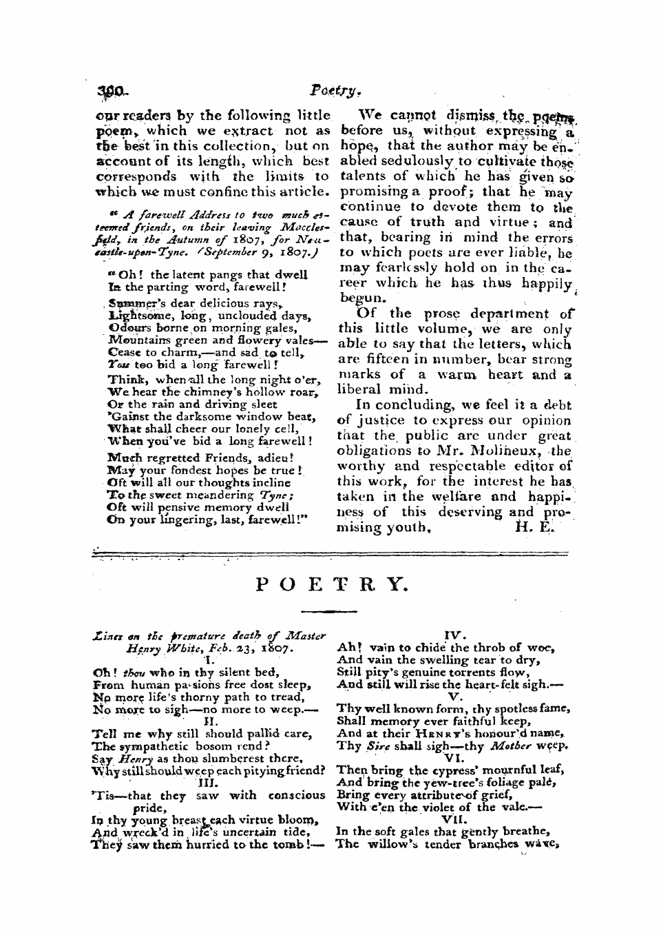 Monthly Repository (1806-1838) and Unitarian Chronicle (1832-1833): F Y, 1st edition: 38