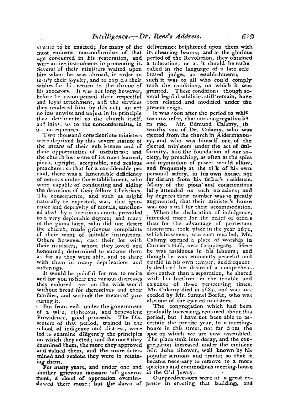 Monthly Repository (1806-1838) and Unitarian Chronicle (1832-1833): F Y, 1st edition - Untitled Article