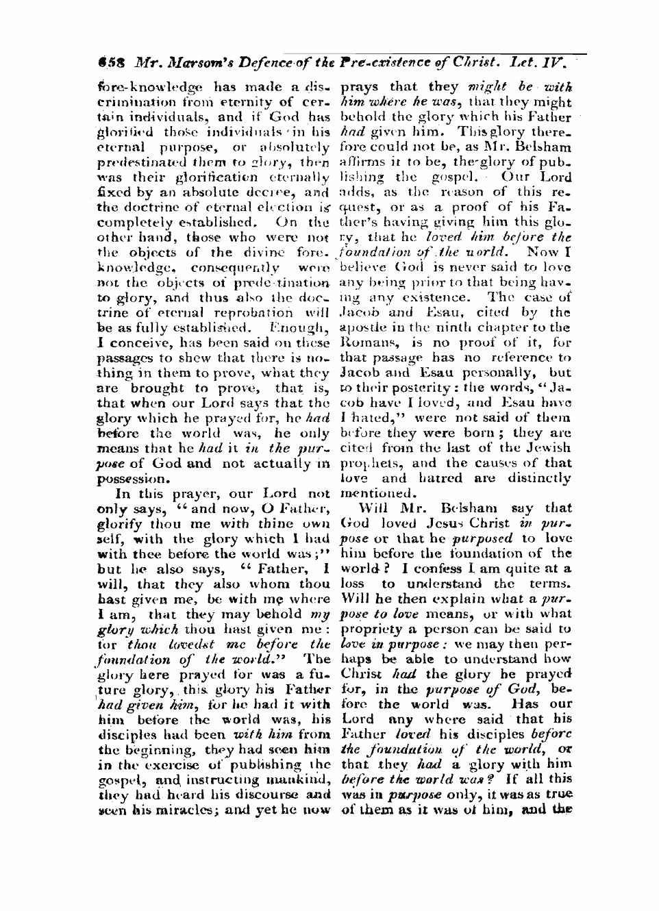 Monthly Repository (1806-1838) and Unitarian Chronicle (1832-1833): F Y, 1st edition - Untitled Article