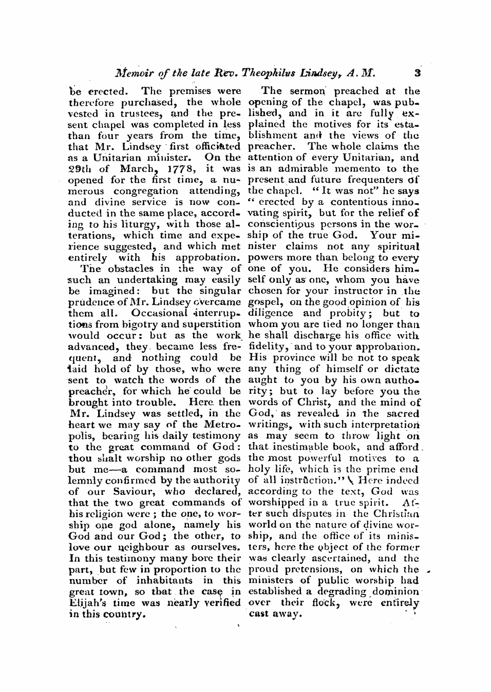 Monthly Repository (1806-1838) and Unitarian Chronicle (1832-1833): F Y, 1st edition - Untitled Article