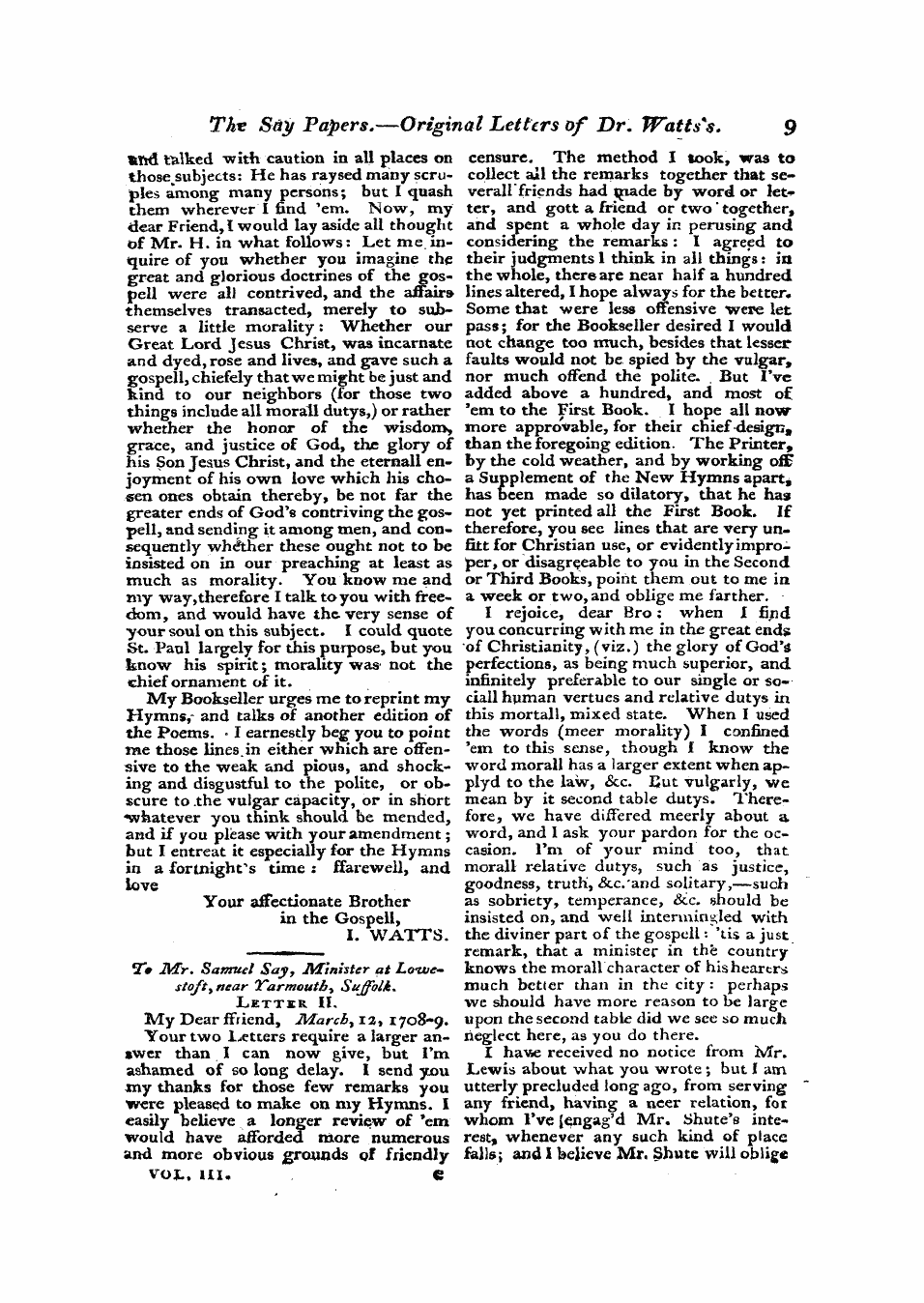 Monthly Repository (1806-1838) and Unitarian Chronicle (1832-1833): F Y, 1st edition - Untitled Article