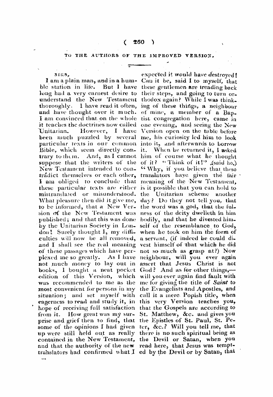 Monthly Repository (1806-1838) and Unitarian Chronicle (1832-1833): F Y, 1st edition - Untitled Article