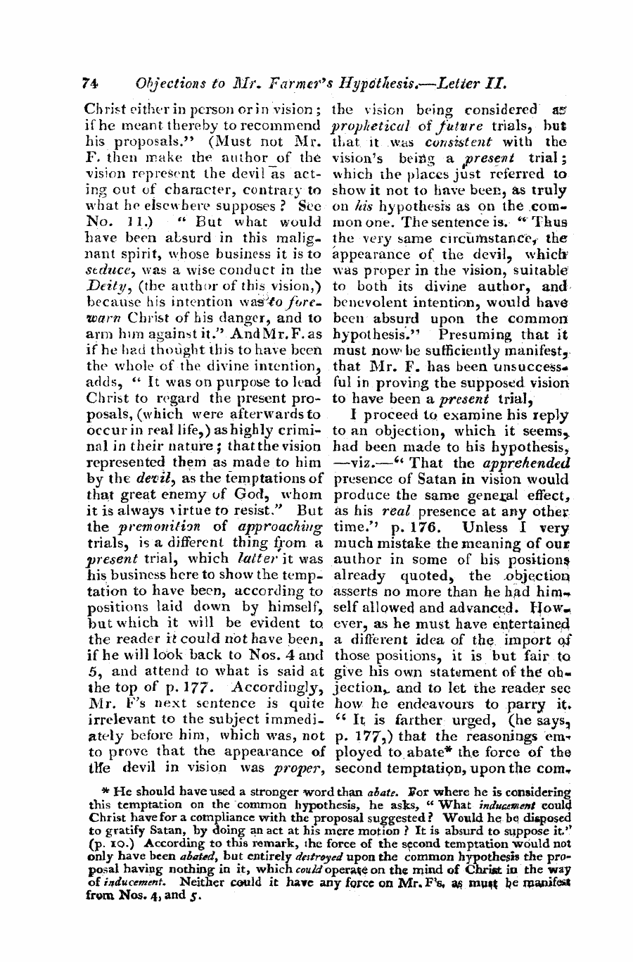 Monthly Repository (1806-1838) and Unitarian Chronicle (1832-1833): F Y, 1st edition - Untitled Article