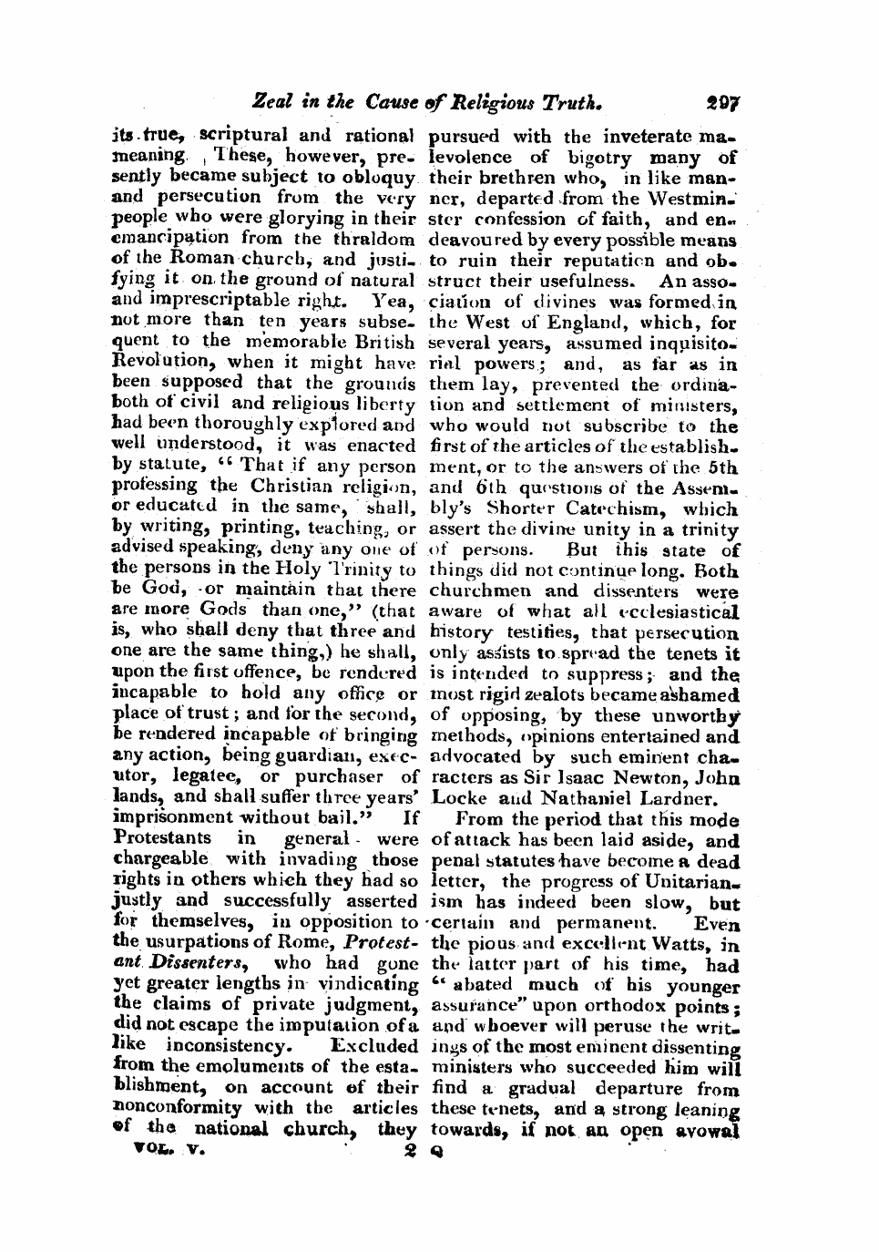 Monthly Repository (1806-1838) and Unitarian Chronicle (1832-1833): F Y, 1st edition - Untitled Article