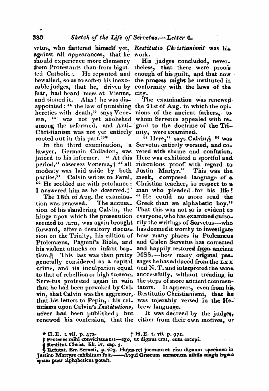 Monthly Repository (1806-1838) and Unitarian Chronicle (1832-1833): F Y, 1st edition - Untitled Article