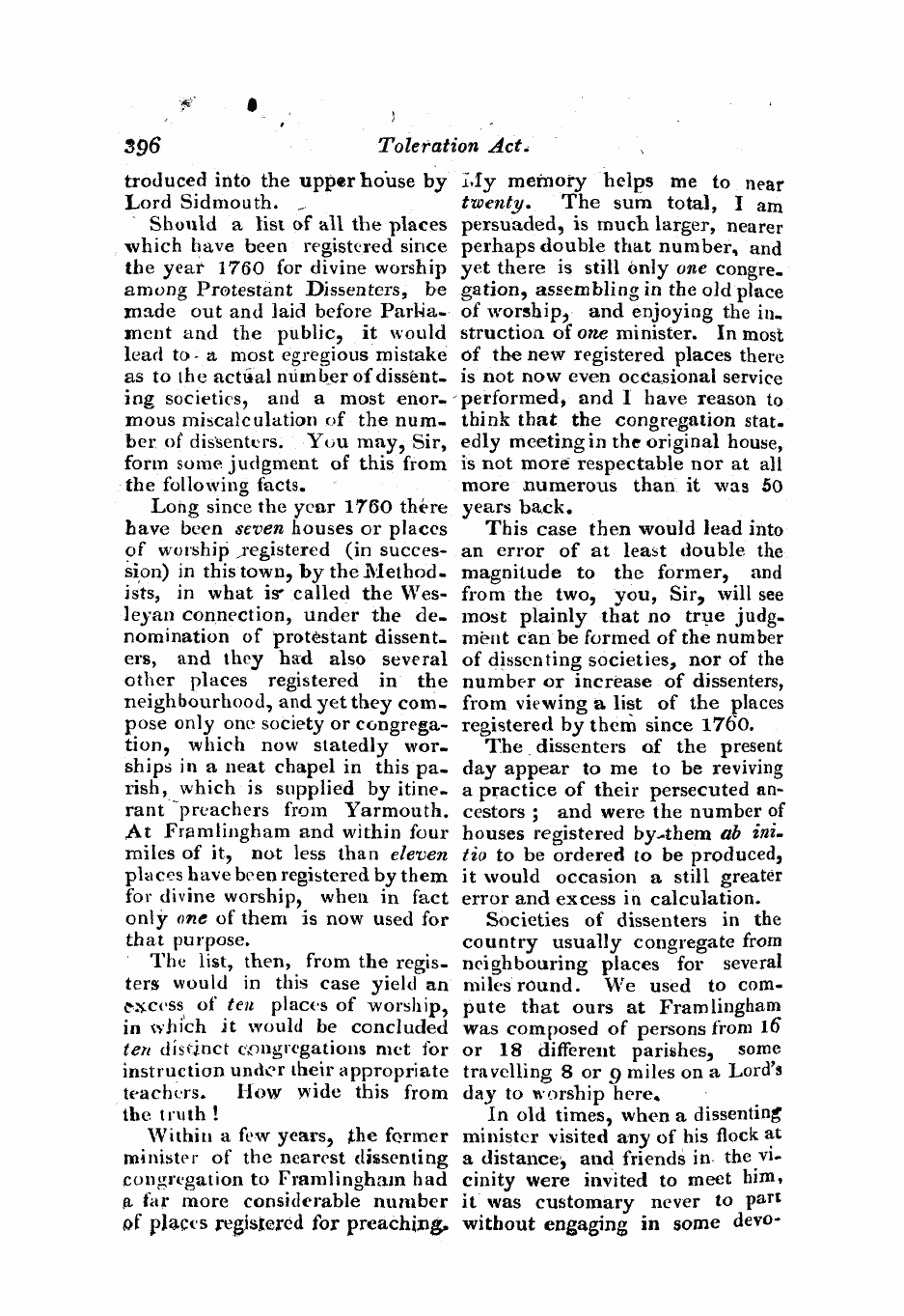 Monthly Repository (1806-1838) and Unitarian Chronicle (1832-1833): F Y, 1st edition: 20