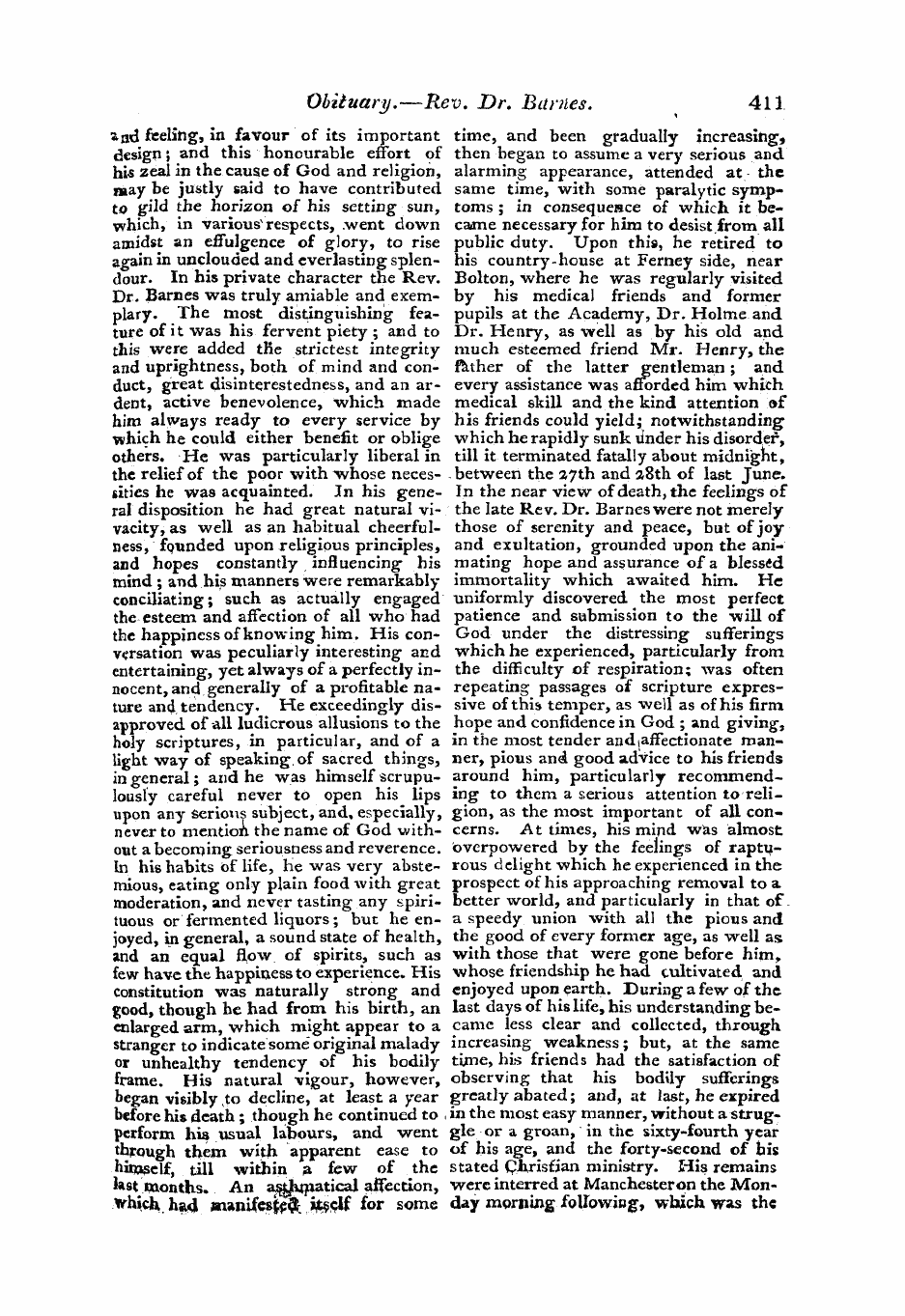 Monthly Repository (1806-1838) and Unitarian Chronicle (1832-1833): F Y, 1st edition: 35