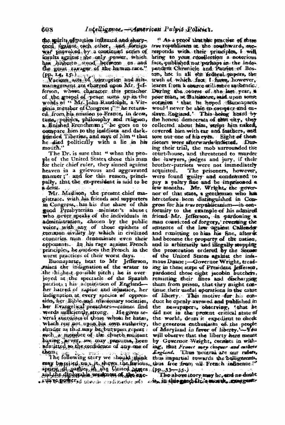 Monthly Repository (1806-1838) and Unitarian Chronicle (1832-1833): F Y, 1st edition - Untitled Article