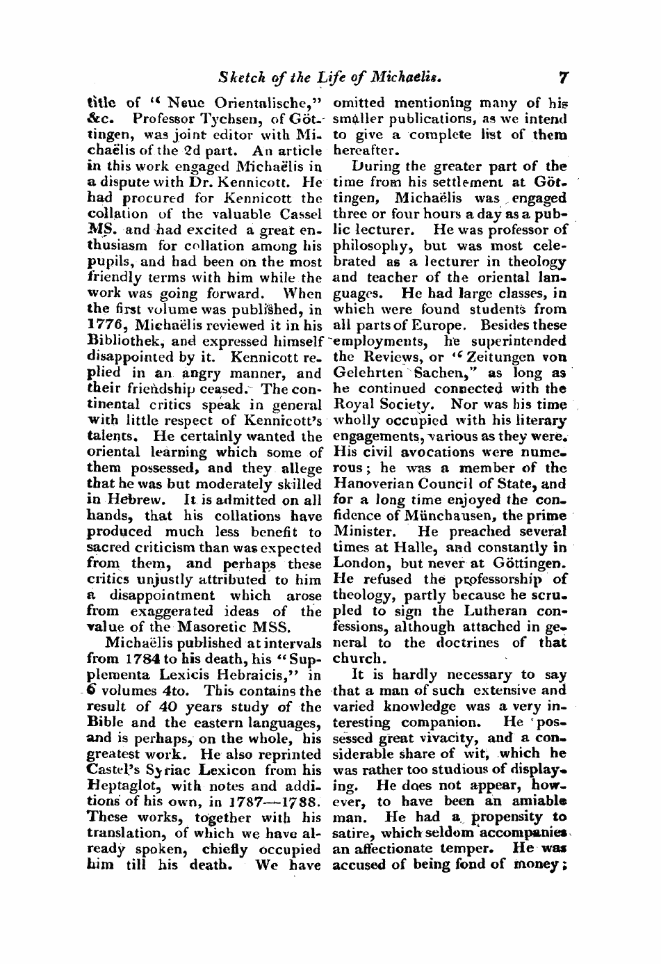 Monthly Repository (1806-1838) and Unitarian Chronicle (1832-1833): F Y, 1st edition: 7