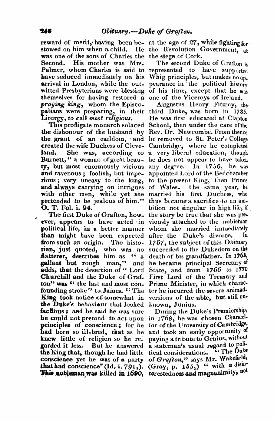 Monthly Repository (1806-1838) and Unitarian Chronicle (1832-1833): F Y, 1st edition: 54