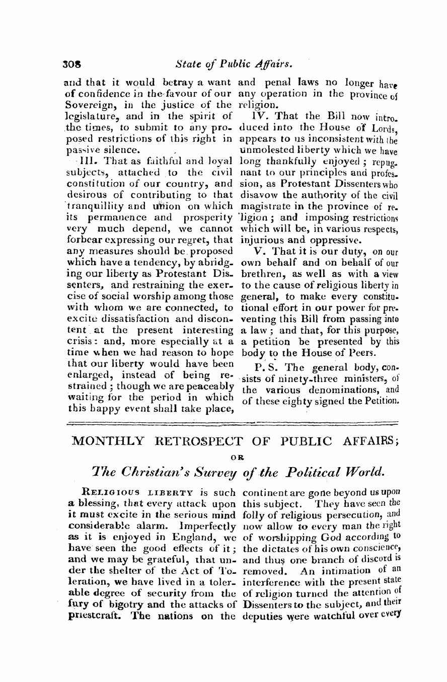 Monthly Repository (1806-1838) and Unitarian Chronicle (1832-1833): F Y, 1st edition - Untitled Article