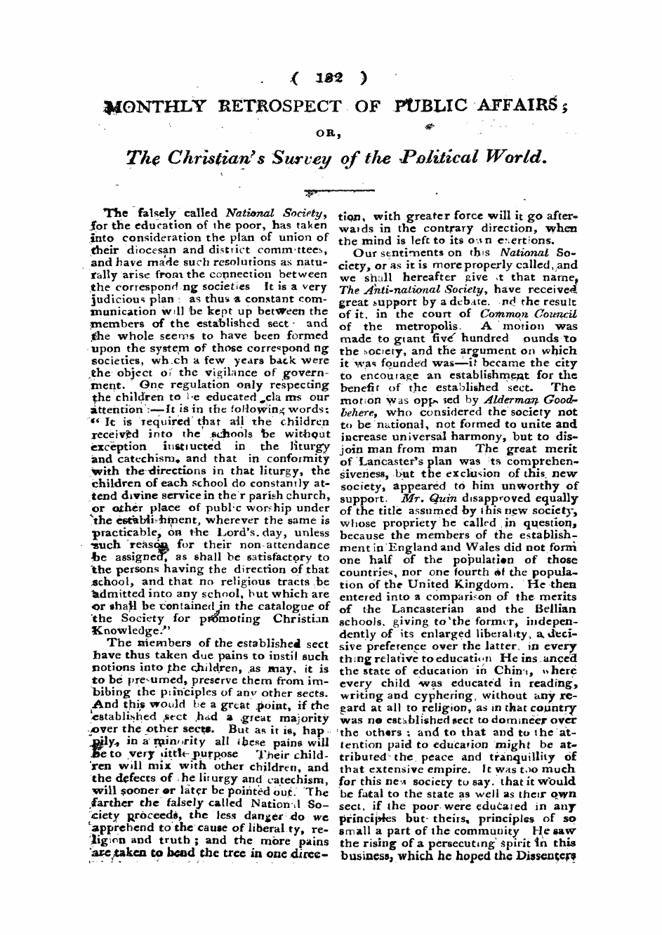 Monthly Repository (1806-1838) and Unitarian Chronicle (1832-1833): F Y, 1st edition: 68
