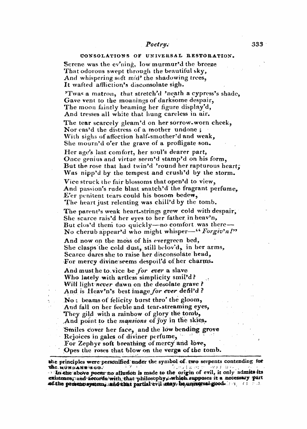 Monthly Repository (1806-1838) and Unitarian Chronicle (1832-1833): F Y, 1st edition: 53