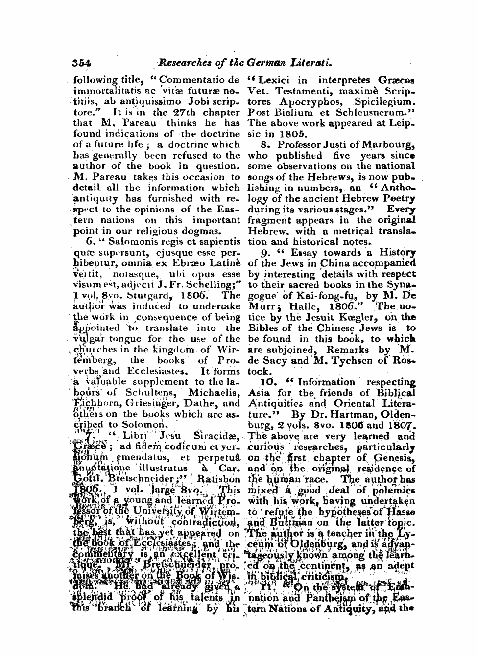 Monthly Repository (1806-1838) and Unitarian Chronicle (1832-1833): F Y, 1st edition - Untitled Article