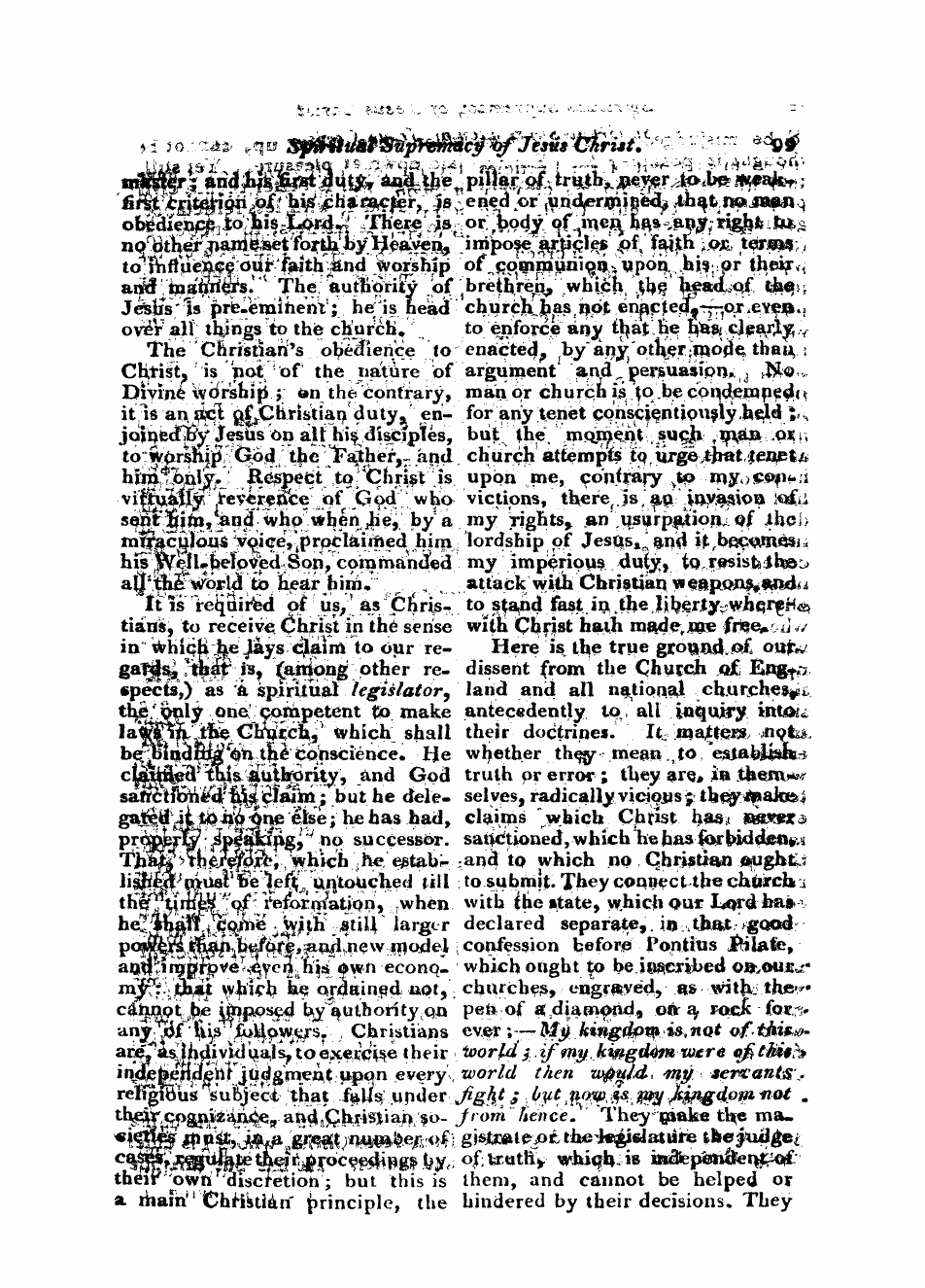 Monthly Repository (1806-1838) and Unitarian Chronicle (1832-1833): F Y, 1st edition - Untitled Article