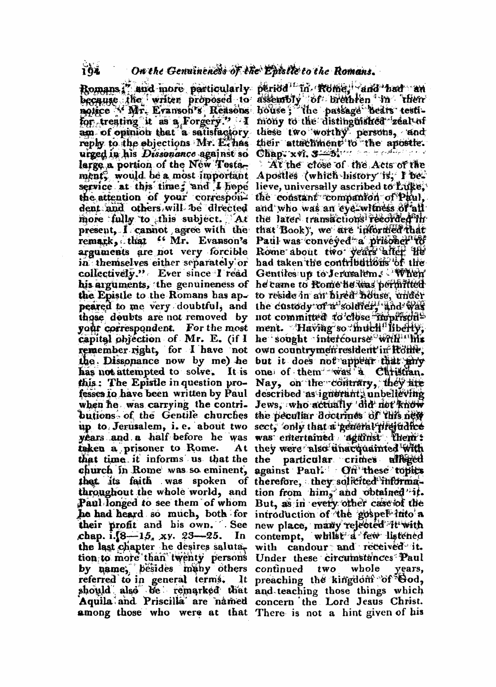 Monthly Repository (1806-1838) and Unitarian Chronicle (1832-1833): F Y, 1st edition: 46