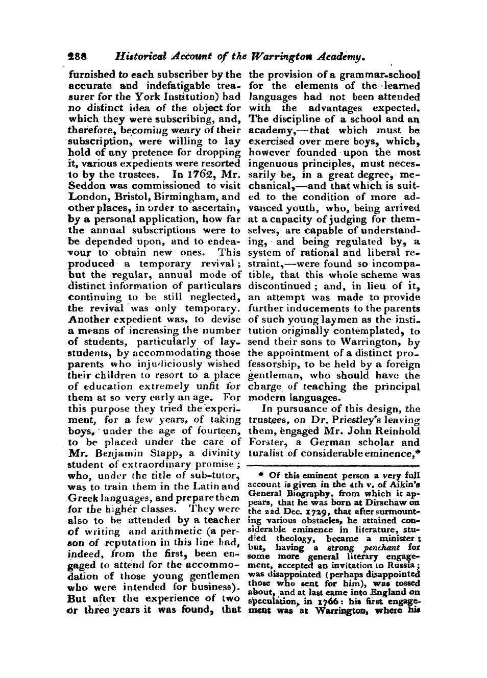 Monthly Repository (1806-1838) and Unitarian Chronicle (1832-1833): F Y, 1st edition - Untitled Article