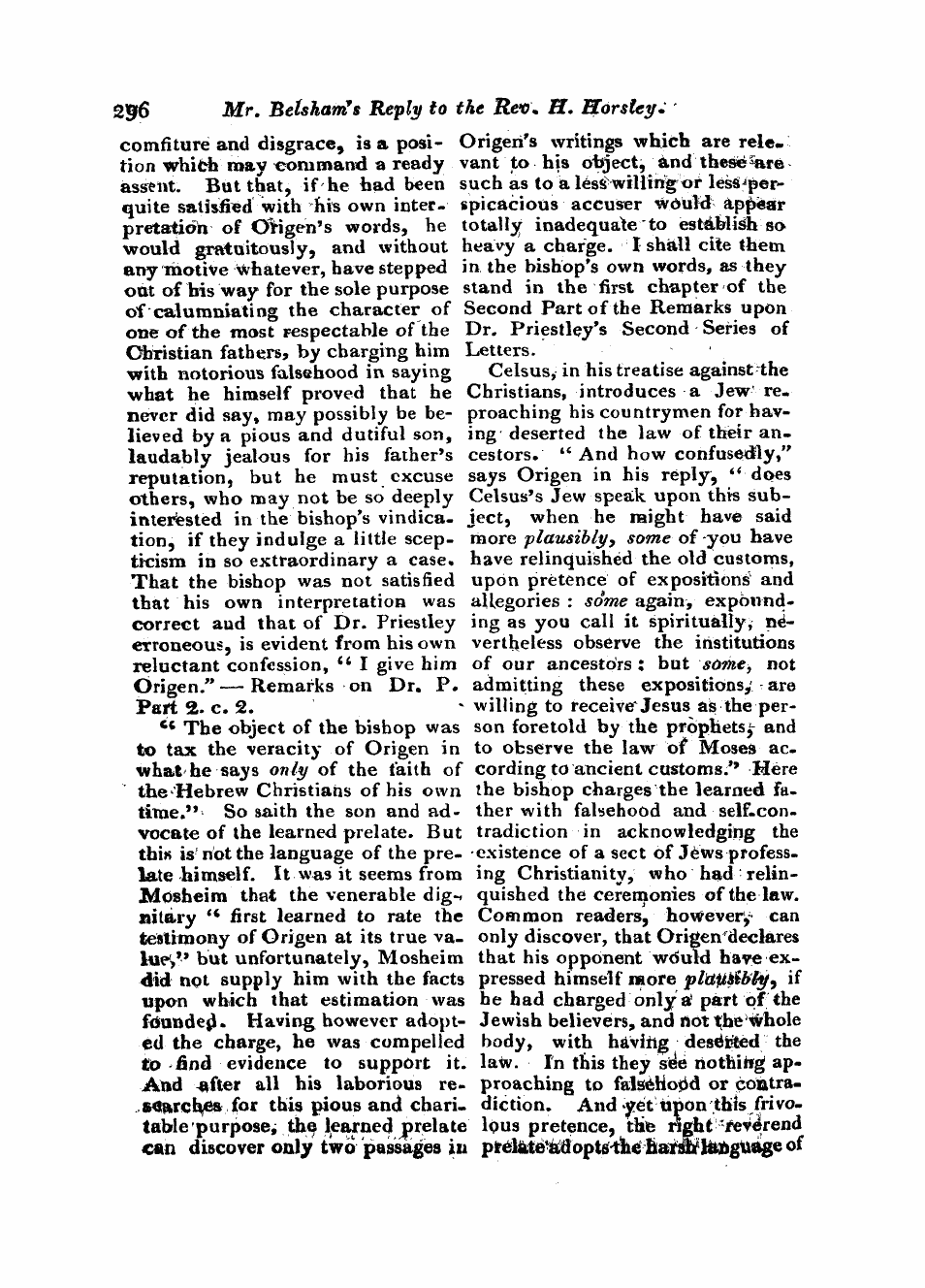 Monthly Repository (1806-1838) and Unitarian Chronicle (1832-1833): F Y, 1st edition - Untitled Article