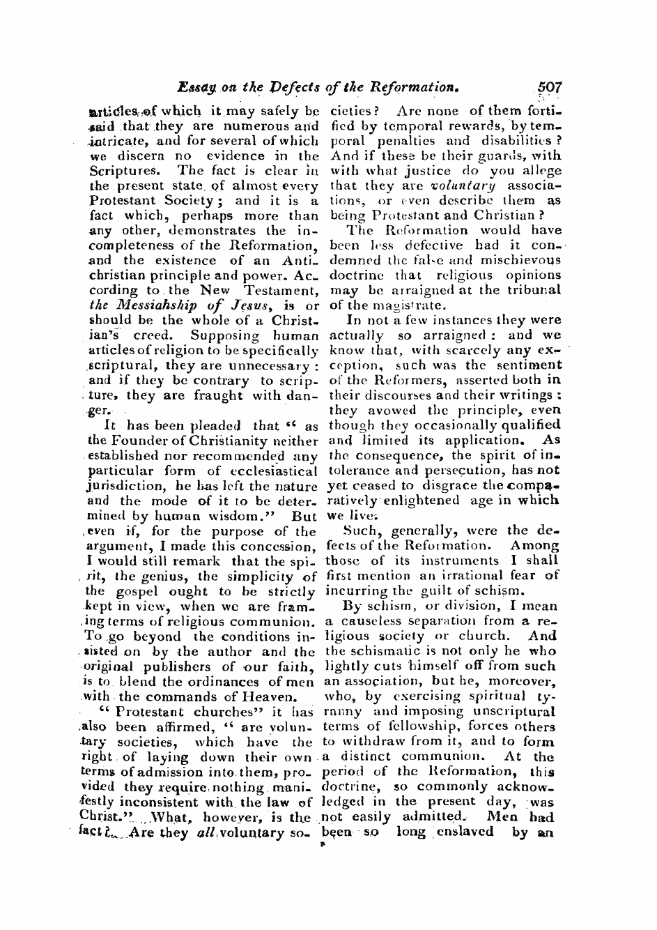 Monthly Repository (1806-1838) and Unitarian Chronicle (1832-1833): F Y, 1st edition - Untitled Article