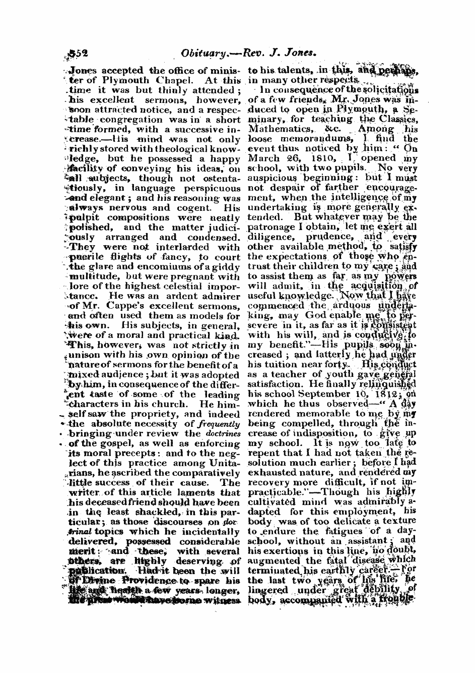 Monthly Repository (1806-1838) and Unitarian Chronicle (1832-1833): F Y, 1st edition: 64