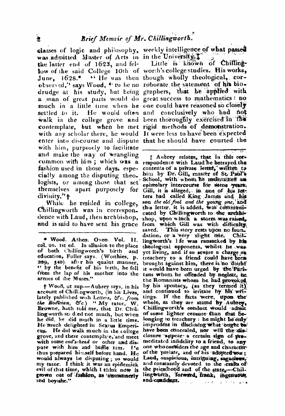 Monthly Repository (1806-1838) and Unitarian Chronicle (1832-1833): F Y, 1st edition - Untitled Article