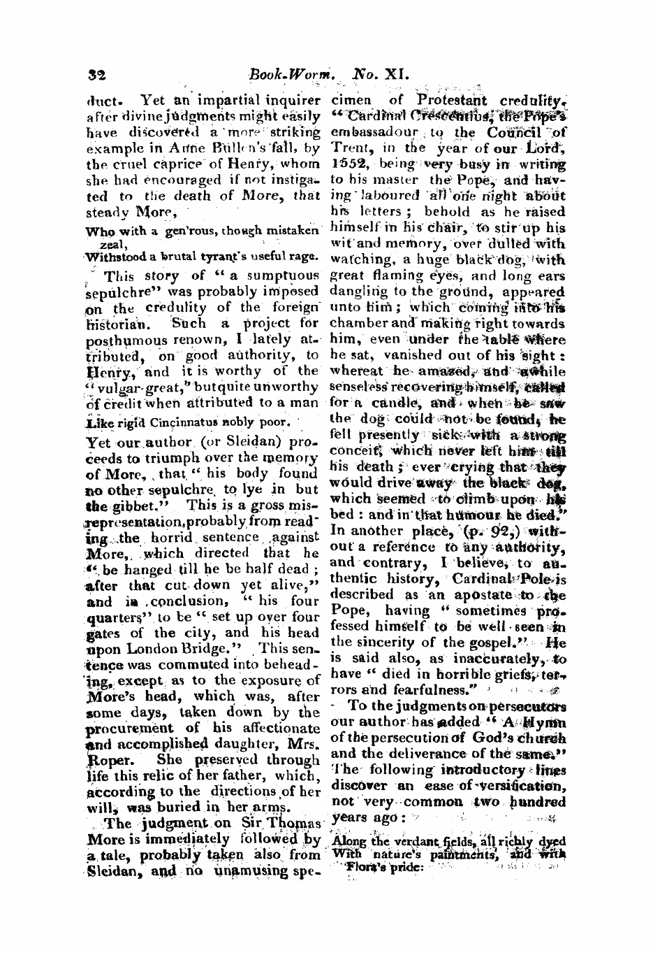 Monthly Repository (1806-1838) and Unitarian Chronicle (1832-1833): F Y, 1st edition - Untitled Article