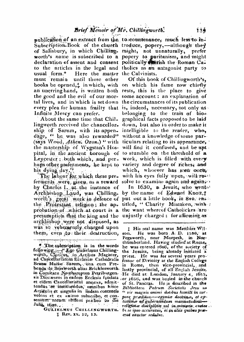 Monthly Repository (1806-1838) and Unitarian Chronicle (1832-1833): F Y, 1st edition - Untitled Article