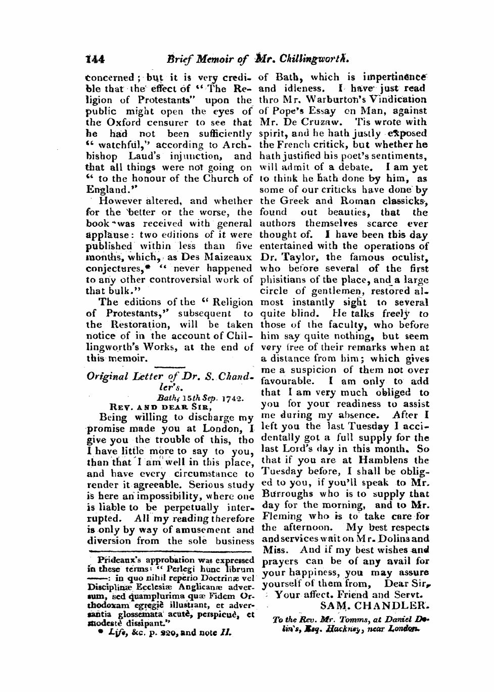 Monthly Repository (1806-1838) and Unitarian Chronicle (1832-1833): F Y, 1st edition - Untitled Article